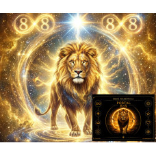Mesa Radiónica Portal 8:8 – Curso Online para la Conexión con la Puerta del León y la Abundancia Infinita
