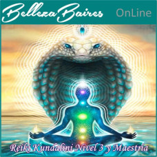 Curso Online de Reiki Kundalini Nivel 3 y Maestría (Con Requisitos)