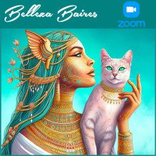 Sintonización Sagrada con la Diosa Bastet: Conexión Felina por Zoom